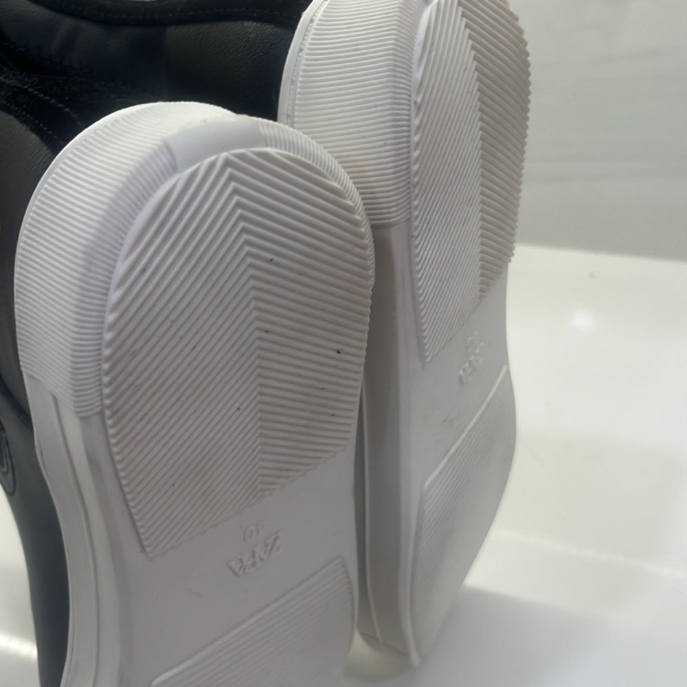 Zara black high tops NWT - Picture 6 of 7